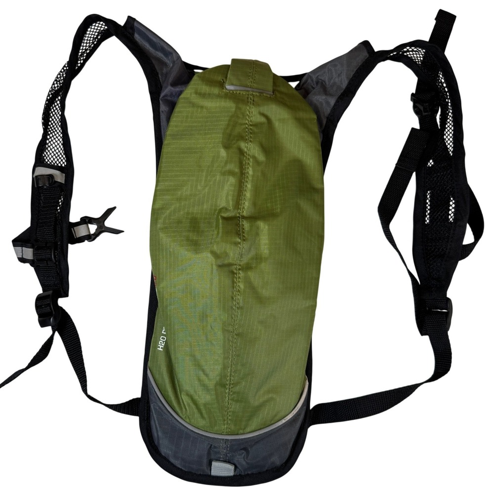 Outdoor Products H2O Performance 8.0 Hydration Pack Backpack Green Grey Hiking